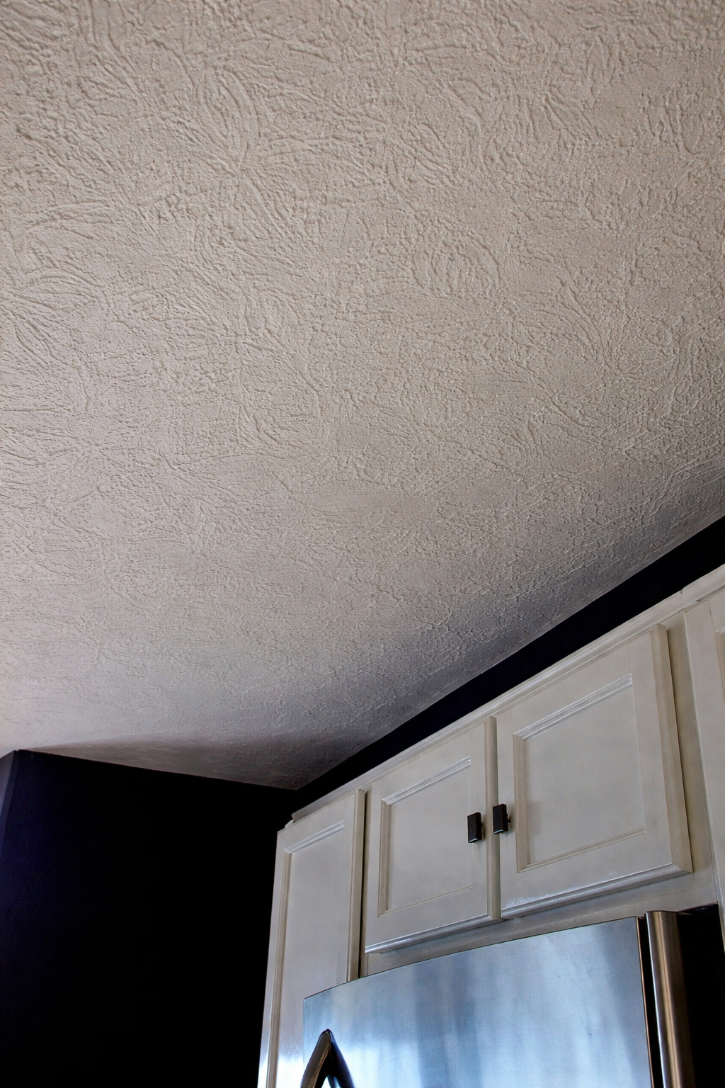 Ceiling water stain after rain
